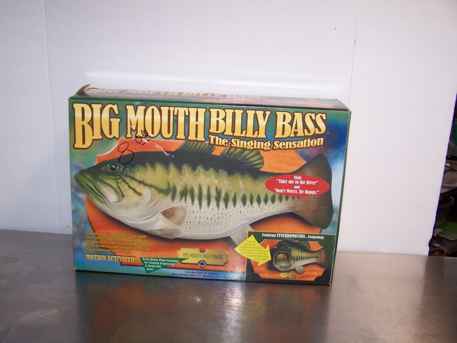 1998 Big Mouth Billy Bass In Box