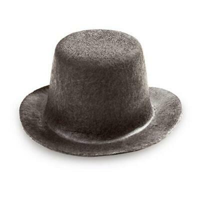 Doll Hat Felt  Top Hat  Black  4 Inches Item 12791 Craft Supply Snowman