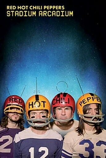 Red Hot Chili Peppers Poster - Stadium Arcadium 24x36