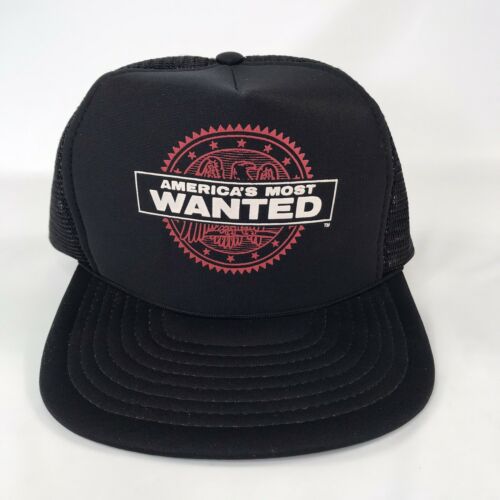 80s Americas Most Wanted Trucker Snapback Hat Cap Speedway