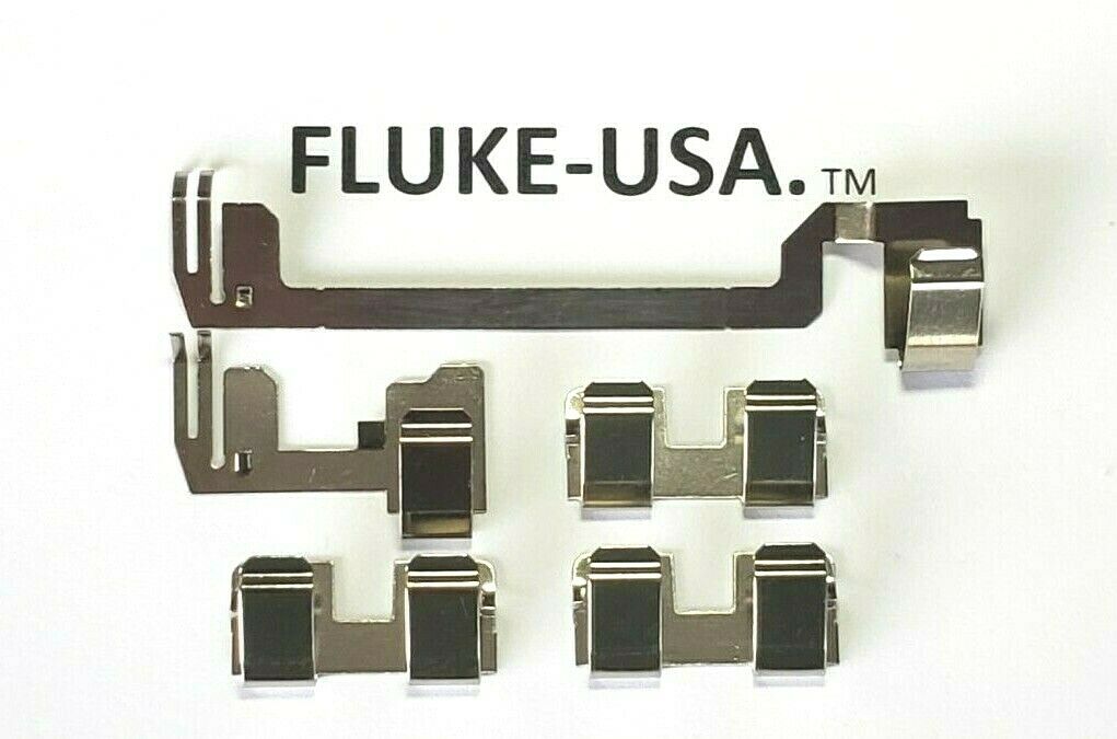 Fluke 87-4, 89-4, 187, 189, 725, 789, Multimeter Battery Contact Kit. Oem New.