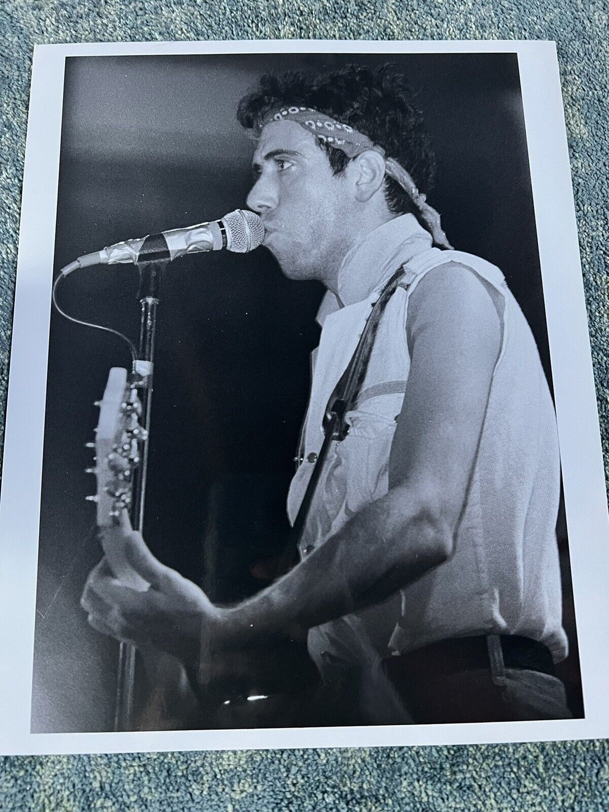 The Clash In Concert Vintage Original 8x10 Photo Mick Jones Janet Macoska Photo