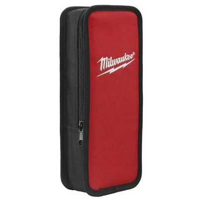 Milwaukee 48-55-0180 11' X 4" Rugged Nylon Large Meter Case, Red/black