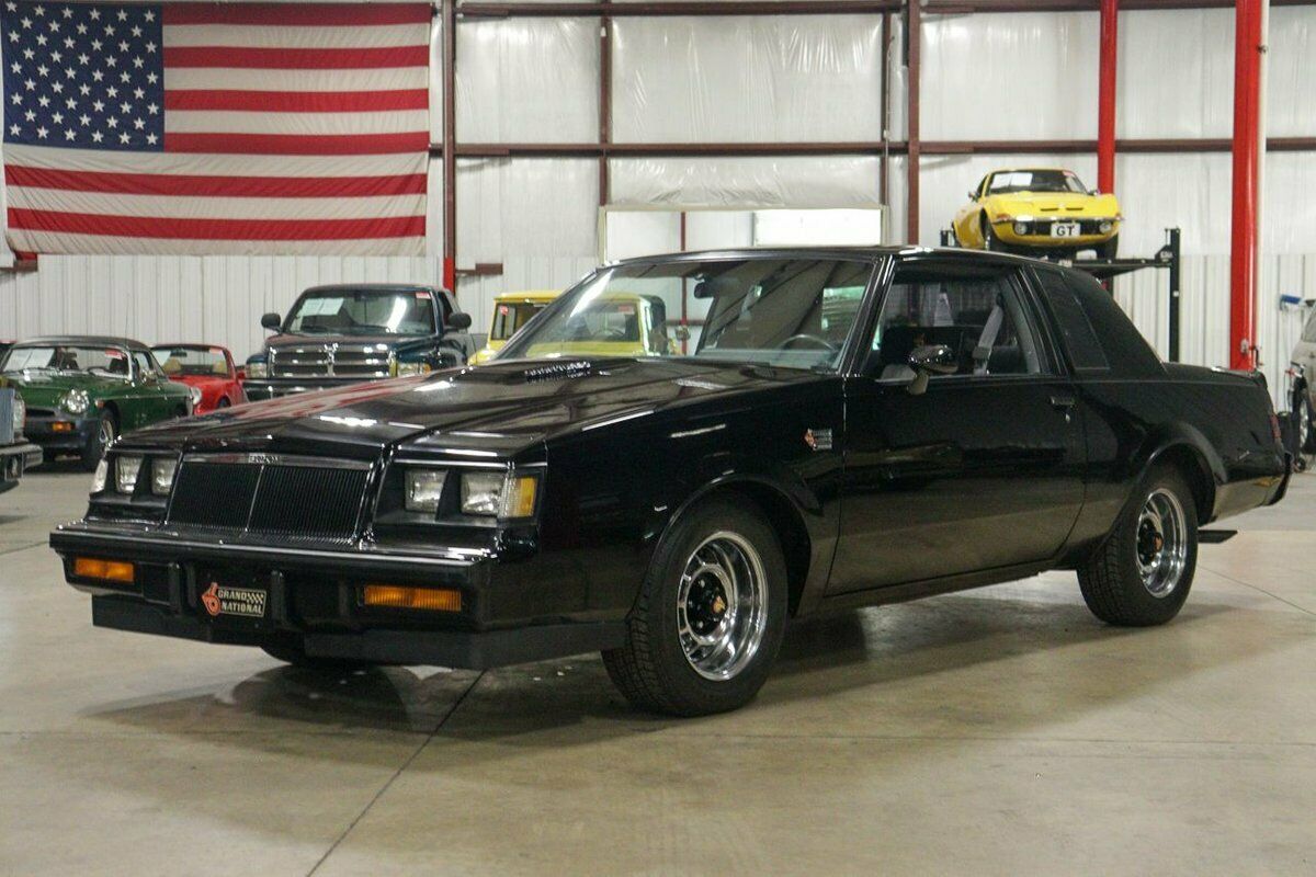 1986 Buick Grand National T-type 1986 Buick Grand National T-type 54405 Miles Black Coupe 3.8l Turbocharged V6 Au