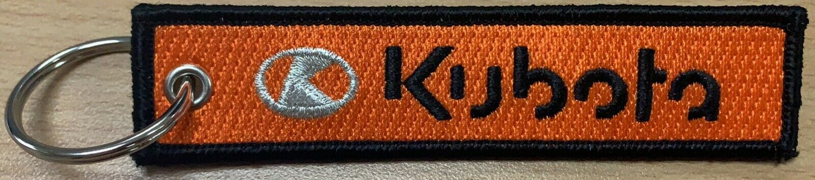 Kubota Embroidered Key Chain, Agriculture, Garden, Golf, Construction Equipment