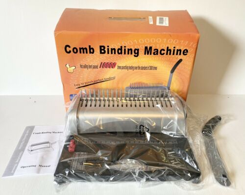 Comb Binding Machine 21-hole Zd1288 Binding 450 Sheets Punching 12 Sheets