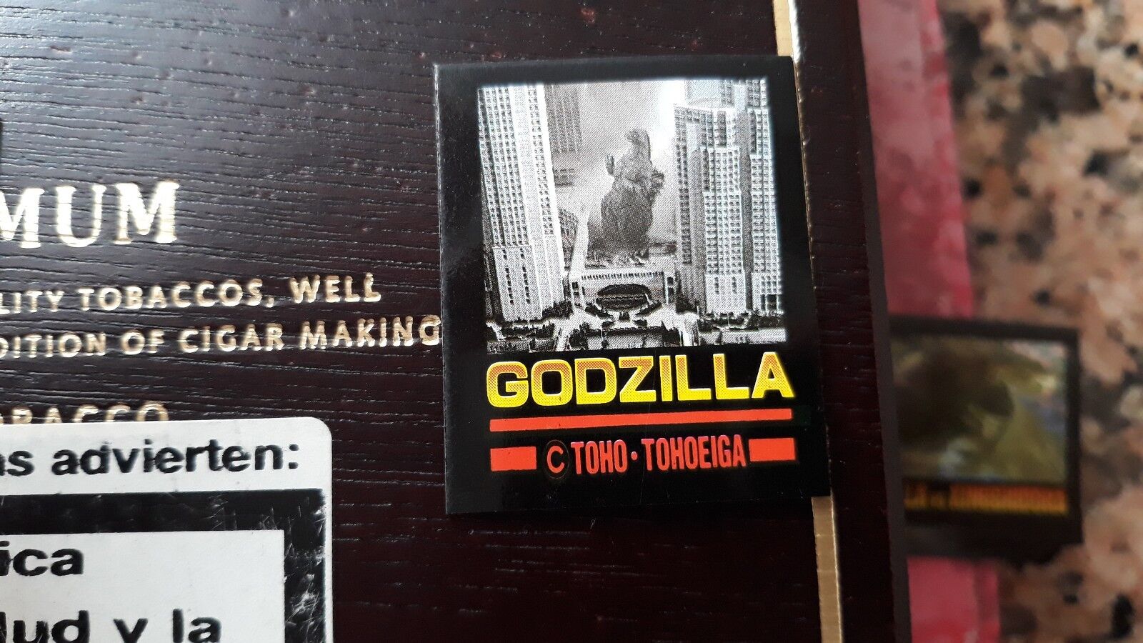Godzilla Carddass Magnet Iman Carddass Amada