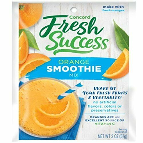 Concord Foods, Smoothie Mix, Orange, 2oz Packet (pack Of 6)