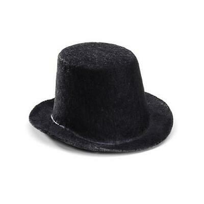 4 Darice Doll Hats Felt  Top Hat  Black  4in Craft Supply Snowman 1238-62