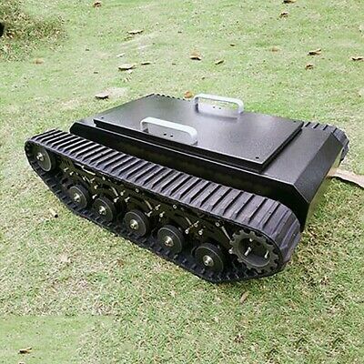 Tr500 Tracked Robot Chassis Tank Chassis Assembled Shock Absorption Load 50kg#