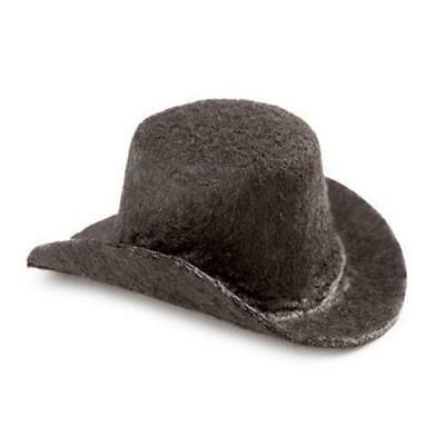 Miniature Black Felt Top Hats, 2 Inches Item #: 12767 12pcs