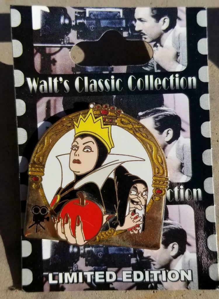 Walt's Classic Collection Snow White & The Seven Dwarfs Evil Queen Le Disney Pin