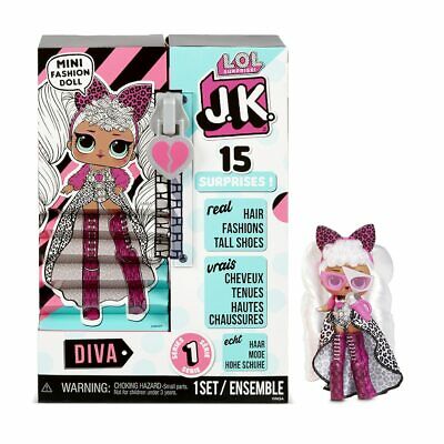 L.o.l. Surprise! Jk Diva Mini Fashion Doll With 15 Surprises