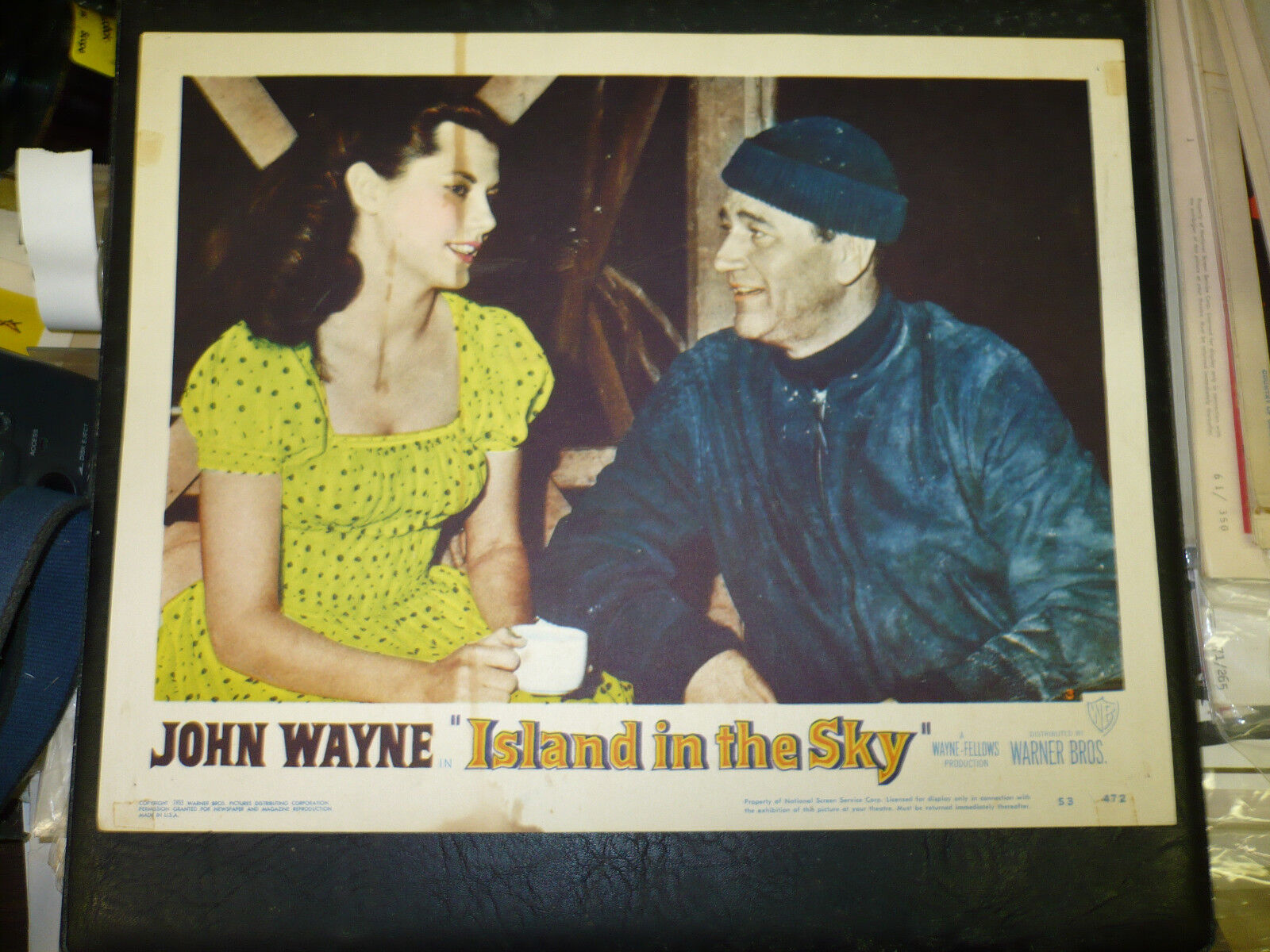 Island In The Sky, Orig 1953 Lc #3 (john Wayne, Allyn Joslyn)