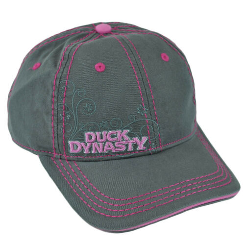 Duck Dynasty A&e Tv Show Script Stitch Women Ladies Buckle Garment Wash Hat Cap