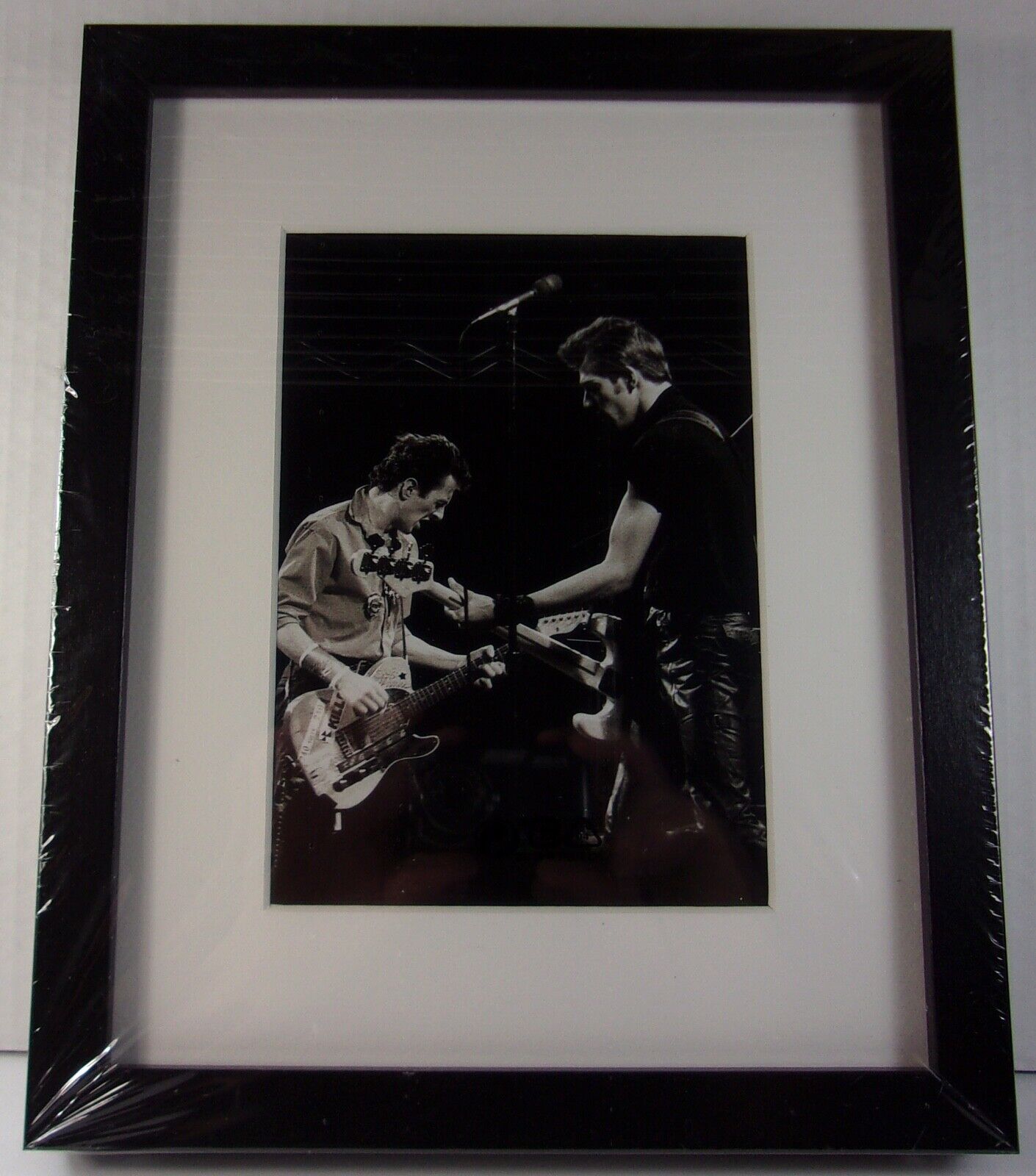 Joe Strummer & Paul Simonon Of The Clash Framed 5 X 7 Photograph 1979 Punk Rock