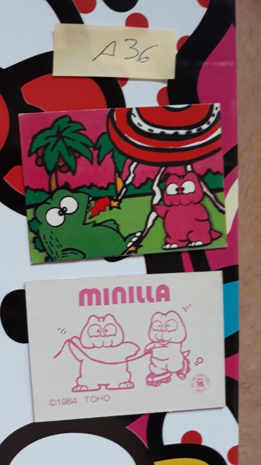 Godzilla Sd Kinggidrah Yamakatsu Mini Card