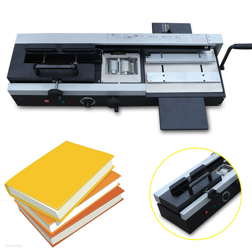 New 1200w Wireless A4 Book Binding Machine Hot Melt Glue Book Paper Binder 110v