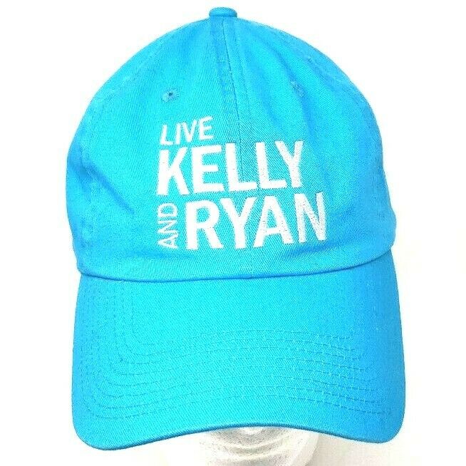 Live With Kelly & Ryan Hat; Adjustable Size Buckle & Strap Cap Tv Morning Show