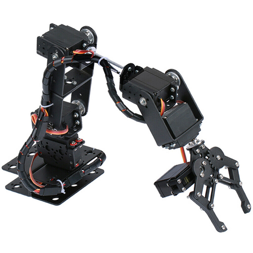 Diy Servo Control Robot 6-dof Robot Mechanical Arm For   Learning Kits