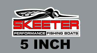 5" Skeeter High Quality Decal Sticker Tackle Box Fishing Boat Trailer Truck Lure