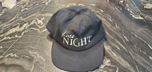 Vintage Nike Late Night Hat Black New
