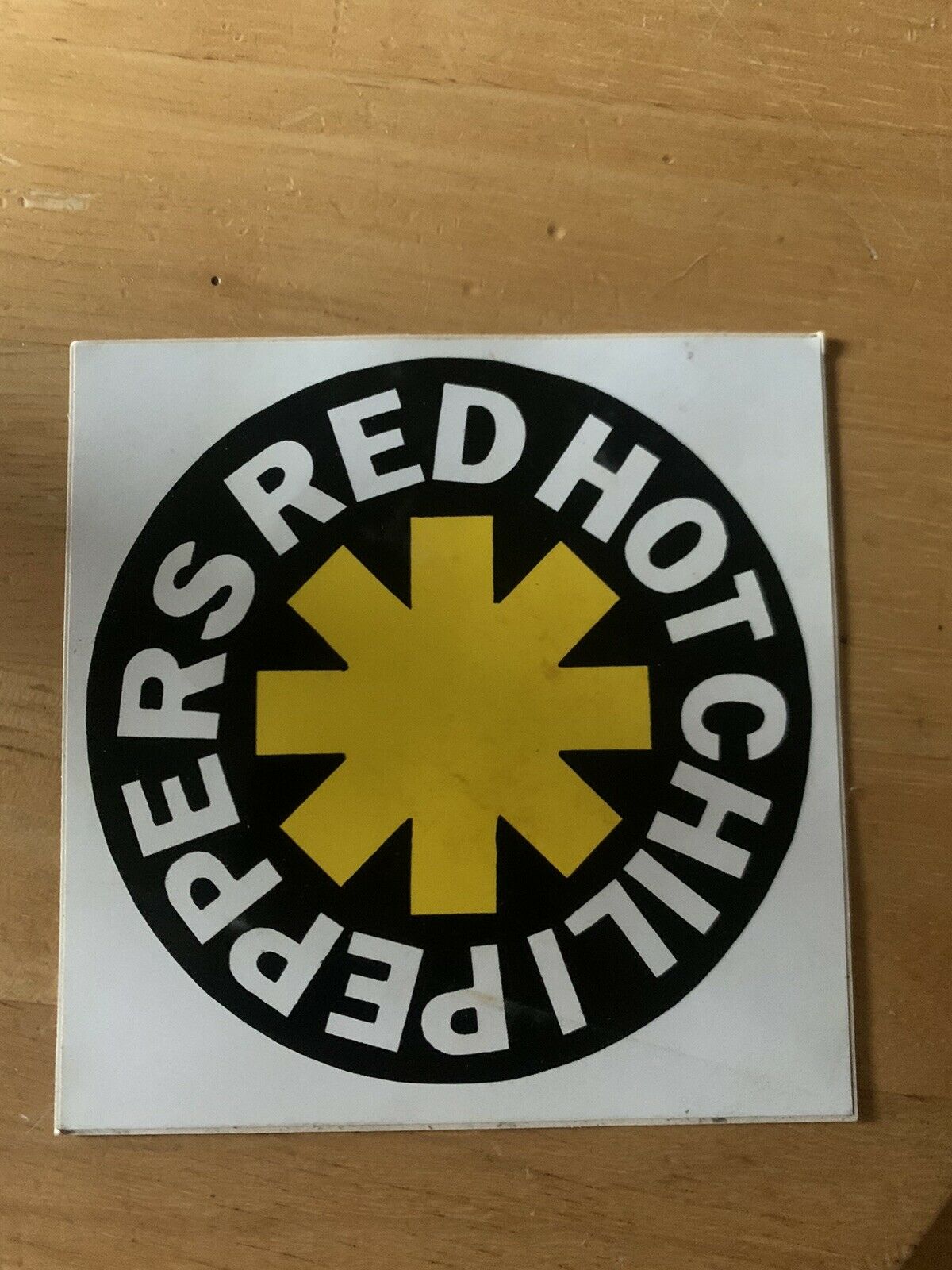Red Hot Chili Peppers Logo Sticker New 4.5” Rare Vintage 1990's Decal